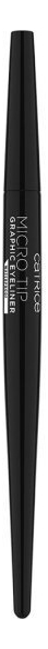 

Подводка для глаз Micro Tip Graphic Eyeliner Waterproof 010 Deep Black 0,6мл