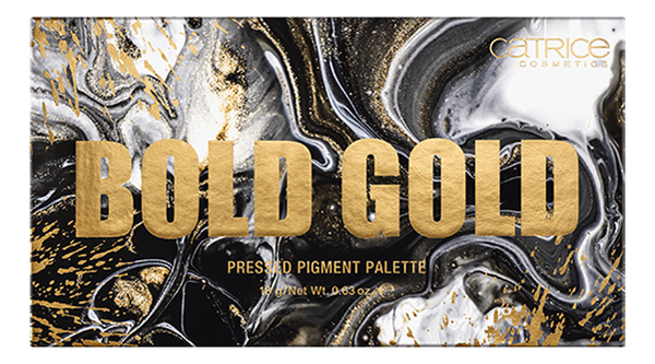 

Палетка прессованных пигментов для век Bold Gold Pressed Pigment Palette 18г