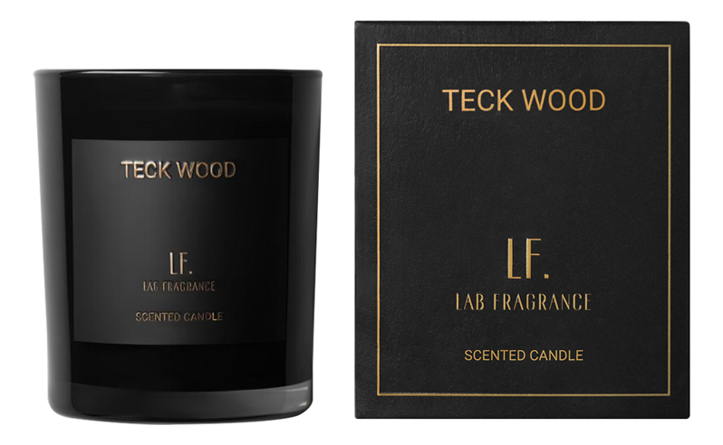 Ароматическая свеча Тиковое дерево (Teck wood): свеча 180г ароматическая свеча blond wood свеча 180г