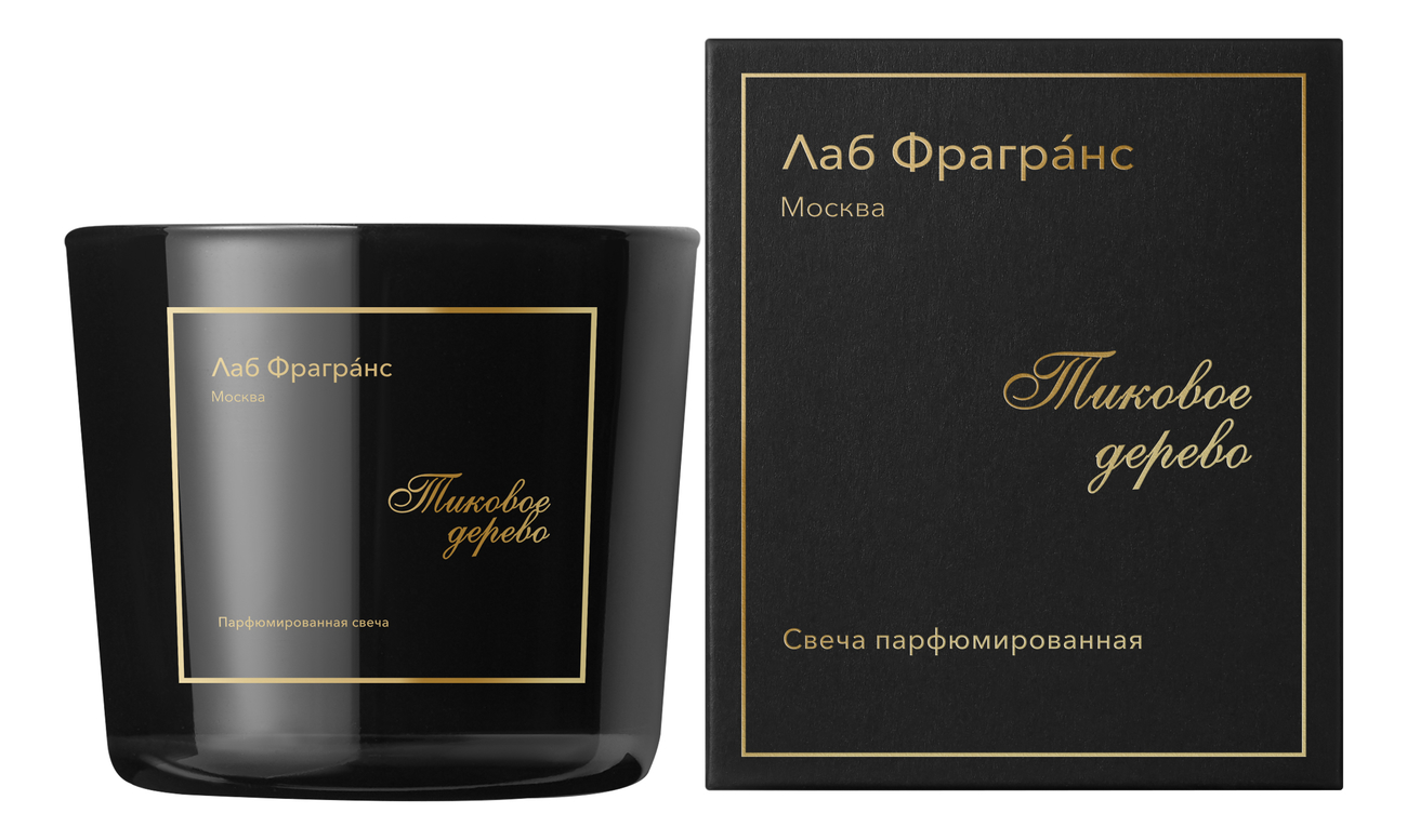 

Ароматическая свеча Тиковое дерево: свеча 70г, Ароматическая свеча Тиковое дерево