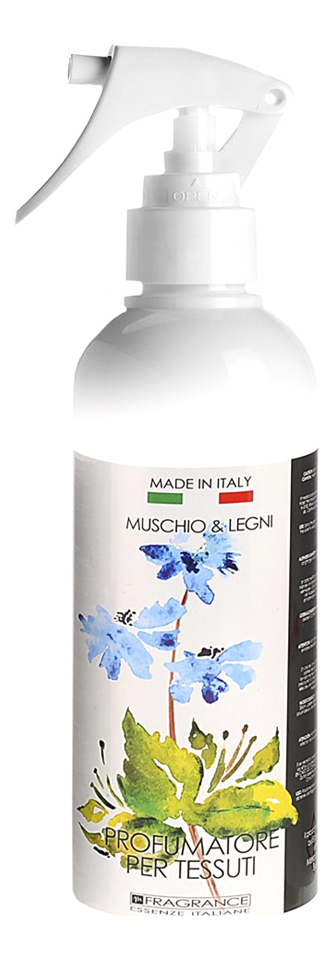 Аромат для тканей Muschio & Legni 250мл (лесной мох)