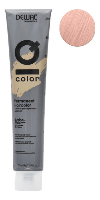 Стойкий крем-краситель для волос на основе протеинов риса и шелка Cosmetics IQ Color Permanent Haircolor 90мл: No 10.61