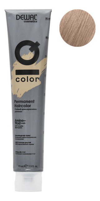 

Стойкий крем-краситель для волос на основе протеинов риса и шелка Cosmetics IQ Color Permanent Haircolor 90мл: No 9.12, Стойкий крем-краситель для волос на основе протеинов риса и шелка Cosmetics IQ Color Permanent Haircolor 90мл