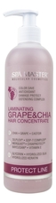 Spa Master Professional Ламинирующий концентрат для защиты волос Protect Line Laminating Grape & Chia Hair Concentrate 330мл
