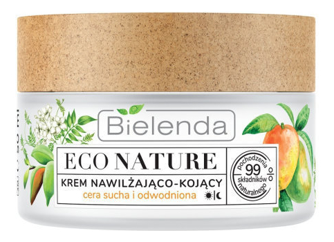 

Увлажняющий и успокаивающий крем для лица Какаду слива + жасмин + манго Eco Nature Moisturizing & Soothing Face Cream 50мл