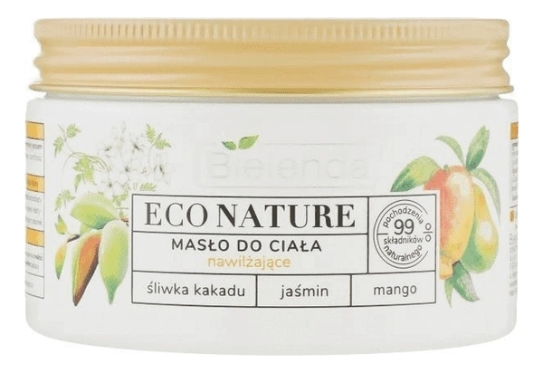 

Увлажняющее масло для тела Какаду слива + жасмин + манго Eco Nature Moisturizing Body Butter 250мл