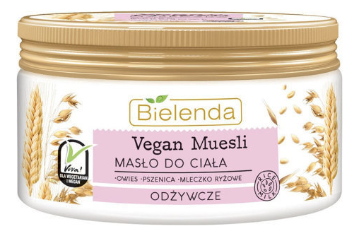 

Питательное масло для тела Пшеница + овес + рисовое молоко Vegan Muesli Nourishing Body Butter 250мл