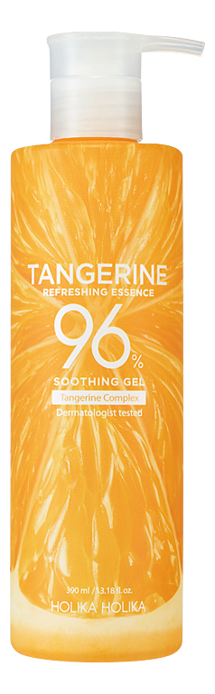 

Гель для лица и тела с экстрактом мандарина Tangerine Refreshing Essence 96% Soothing Gel 390мл