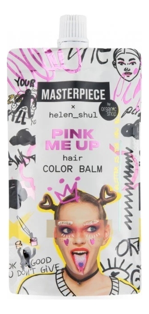 Оттеночный бальзам для волос с маслом кокоса Masterpiece Color Balm 100мл: Pink Me Up
