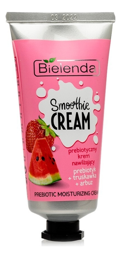 

Увлажняющий крем для лица Пребиотик + клубника + арбуз Smoothie Prebiotic Moisturizing Cream 50мл
