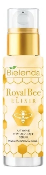 

Активно восстанавливающая сыворотка для лица против морщин Royal Bee Elixir Actively Revitalizing Anti-Wrinkle Serum 30мл