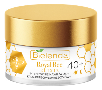 

Интенсивно увлажняющий крем для лица против морщин Royal Bee Elixir Intensively Moisturizing Anti-Wrinkle Cream 40+ 50мл