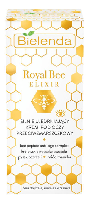 

Укрепляющий крем для кожи вокруг глаз против морщин Royal Bee Elixir Strongly Firming Eye Cream Anti-Wrinkle 15мл