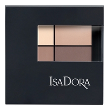 IsaDora Тени для век Eyeshadow Quartet 3,5г