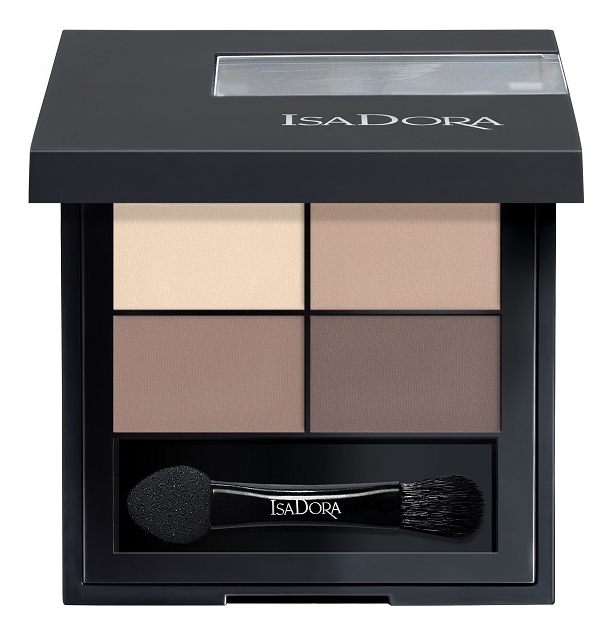 

Тени для век Eyeshadow Quartet 3,5г: 01 Muddy Nudes, Тени для век Eyeshadow Quartet 3,5г