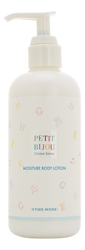 Мягкий лосьон для тела с пудровым ароматом Petit Bijou Cotton Snow Moisture Body Lotion 300мл