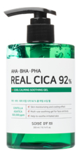 Some By Mi Охлаждающий гель с кислотами AHA-BHA-PHA Real Cica 92% Cool Calming Soothing Gel 300мл