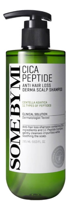 Шампунь против выпадения волос Cica Peptide Anti Hair Loss Derma Scalp Shampoo 285мл тоник против выпадения волос cica peptide anti hair loss derma scalp tonic 150мл