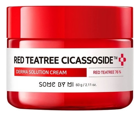 

Успокаивающий крем с экстрактом красного чайного дерева Red Teatree Cicassoside Derma Solution Cream 60г
