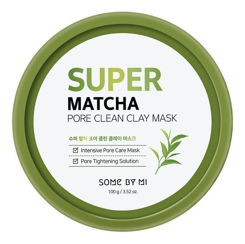 Глиняная маска для лица с экстрактом зеленого чая матча Super Matcha Pore Clean Clay Mask 100г