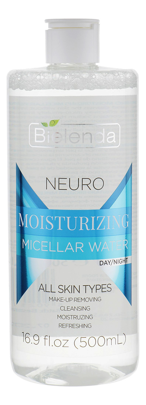 Купить Мицеллярная вода для лица Neuro Moisturizing Micellar Water 500мл, Bielenda