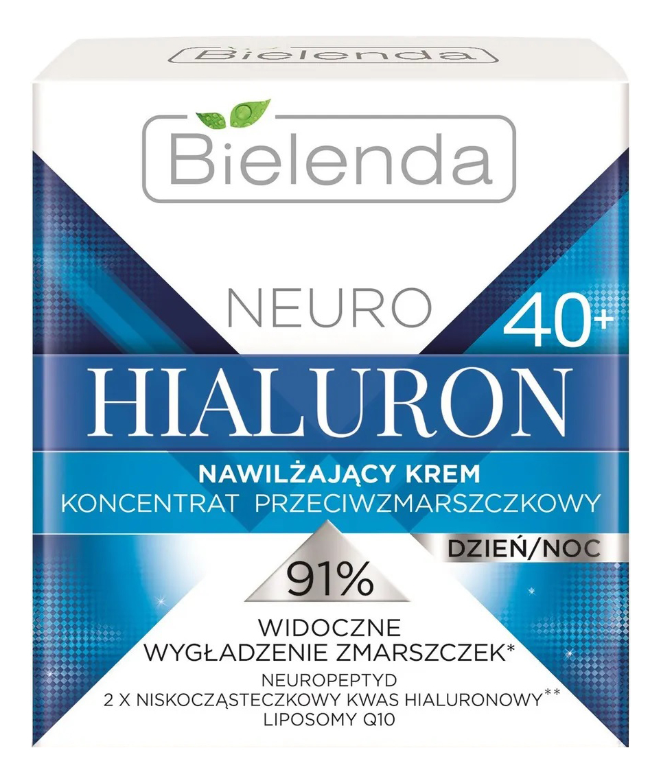 

Увлажняющий крем для лица Neuro Hialuron Moisturizing Anti-Wrinkle Cream-Concentrate 40+ 50мл