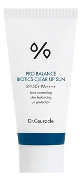 Солнцезащитный крем для лица с пробиотиками Pro Balance Biotics Clear Up Sun SPF50+ PA++++ 50мл