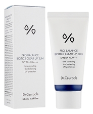 Dr. Ceuracle Солнцезащитный крем для лица с пробиотиками Pro Balance Biotics Clear Up Sun SPF50+ PA++++ 50мл