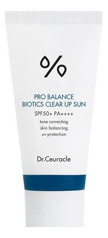 

Солнцезащитный крем для лица с пробиотиками Pro Balance Biotics Clear Up Sun SPF50+ PA++++ 50мл