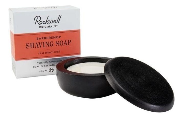 

Твердое мыло для бритья в деревянной чаше Barbershop Shaving Soap 113г