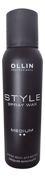 Спрей-воск для волос средней фиксации Style Spray Wax 150мл