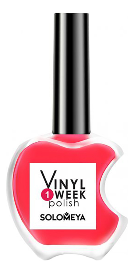 

Недельный лак для ногтей One Week Vinyl Polish 13мл: 1 Scarlet, Недельный лак для ногтей One Week Vinyl Polish 13мл