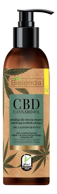 

Эмульсия для умывания с экстрактом семян конопли CBD Cannabidiol 175мл