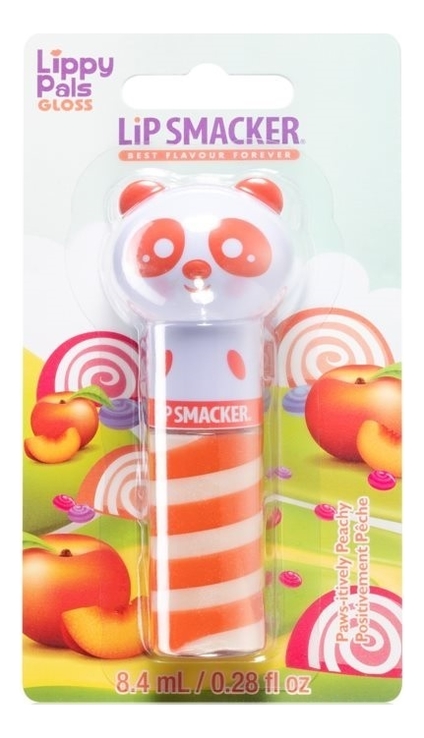 lip smacker paws itively peach y lippy pals gloss Блеск для губ Lippy Pals Gloss Paws-Itively Peachy 8,4мл (персик)