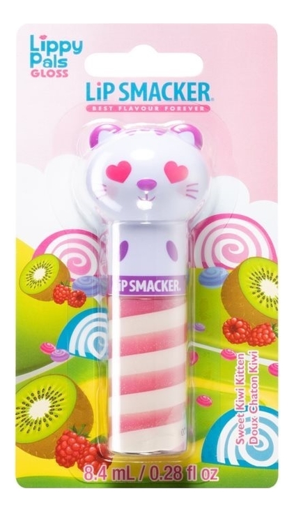 Блеск для губ Lippy Pals Gloss Sweet Kiwi Kitten 8,4мл (киви) lip smacker sweet kiwi kitten lippy pals gloss