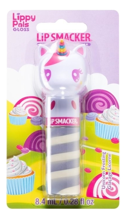 Блеск для губ Lippy Pals Gloss Unicorn Frosting 8,4мл (сахарная глазурь) блеск для губ с ароматом сахарной глазури lip smacker lippy pals gloss unicorn frosting 8 4 гр