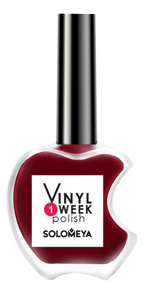

Недельный лак для ногтей One Week Vinyl Polish 13мл: 15 Candy Apple, Недельный лак для ногтей One Week Vinyl Polish 13мл