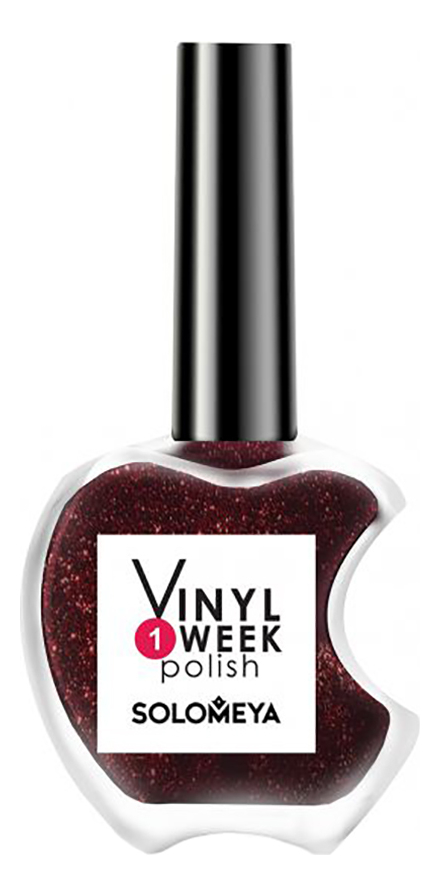 

Недельный лак для ногтей One Week Vinyl Polish 13мл: 23 Pomegranate, Недельный лак для ногтей One Week Vinyl Polish 13мл