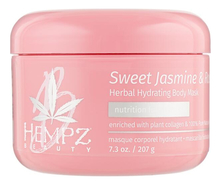 Hempz Маска для тела Сладкий Жасмин и Роза Sweet Jasmine & Rose Herbal Body Mask 207г