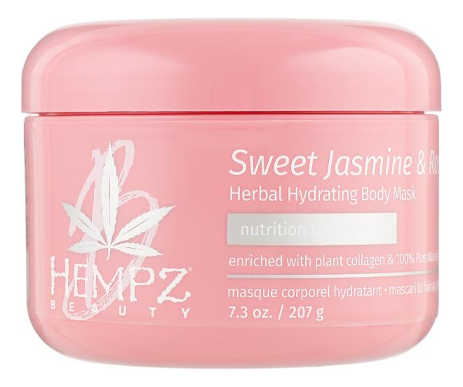 

Маска для тела Сладкий Жасмин и Роза Sweet Jasmine & Rose Herbal Body Mask 207г