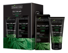 Bielenda Набор для лица Only For Men Cannabis (крем 50мл + паста 3в1 150мл)