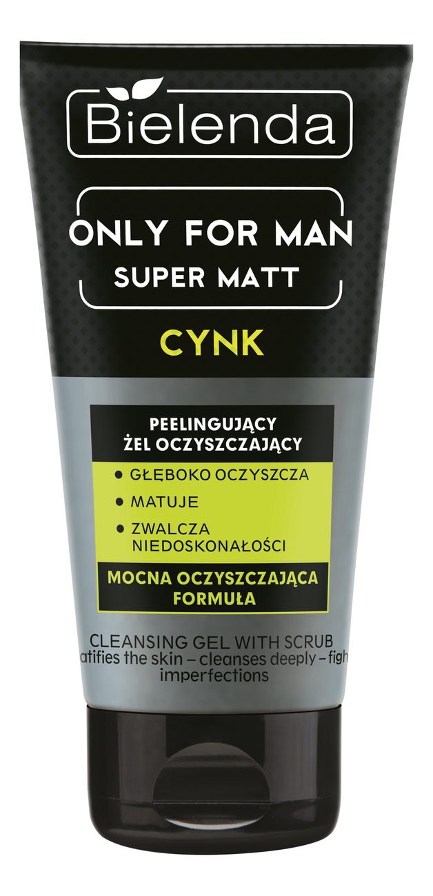 

Очищающий гель-пилинг для лица Only For Men Super Mat 150мл