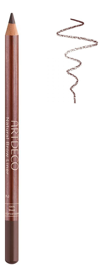 

Карандаш для бровей Natural Brow Liner 1,4г: No 2, Карандаш для бровей Natural Brow Liner 1,4г