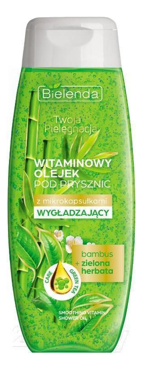 

Витаминное масло для душа Бамбук + зеленый чай Personal Care Shower Oil 440мл