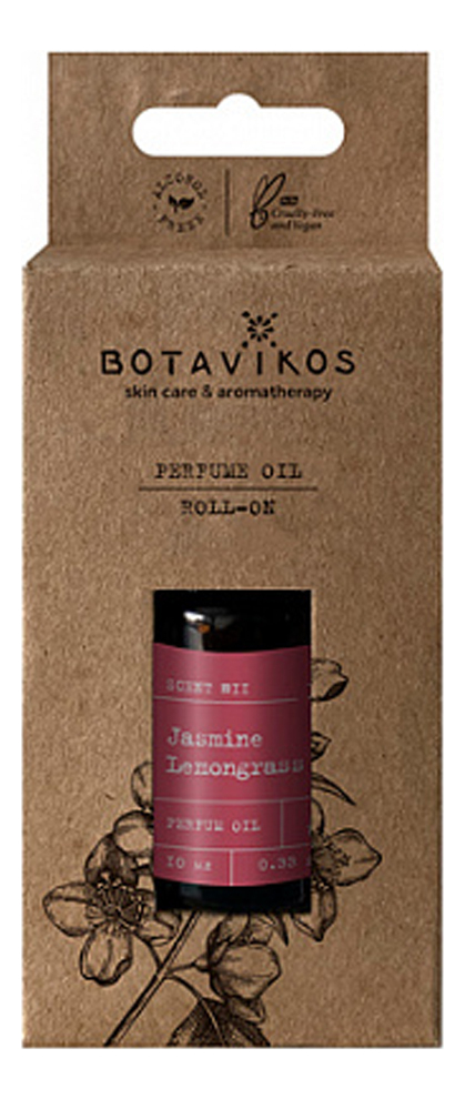 Парфюмированное масло Жасмин Лемонграсс: парфюмированное масло 10мл