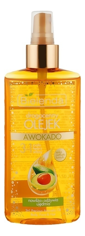 

Масло авокадо для лица, тела и волос Precious Avocado Oil Body, Face & Hair 150мл