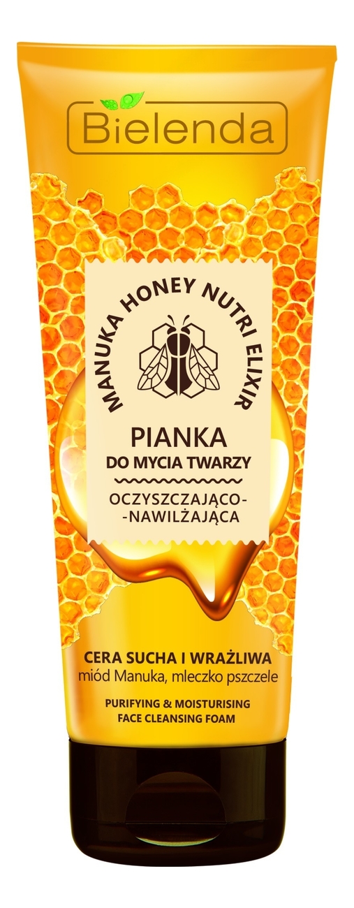 Очищающая и увлажняющая пенка для лица Manuka Honey 175г