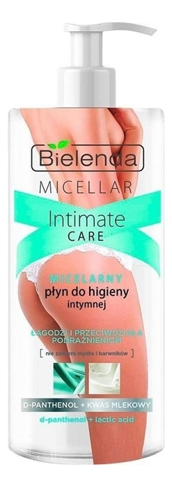 

Мицеллярное средство для интимной гигиены Micellar Intimate Care D-Panthenol + Lacric Acid 300мл