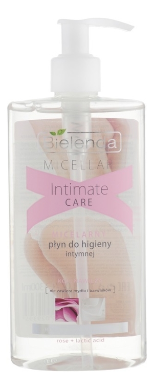 

Мицеллярное средство для интимной гигиены Micellar Intimate Care Rose + Lacric Acid 300мл