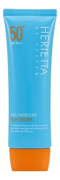 Солнцезащитный крем для лица Herietta Daily Moisture Sun Cream SPF50+ PA+++ 70г солнцезащитный крем для лица herietta daily moisture sun cream spf50 pa 70г